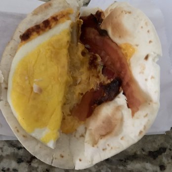 Dunkin' - Burnt bacon and seemed it was not fresh... - Donuts Near Me - Lutz, Florida Dunkin' - Burnt bacon and seemed it was not fresh... - Donuts Near Me - Lutz, Florida