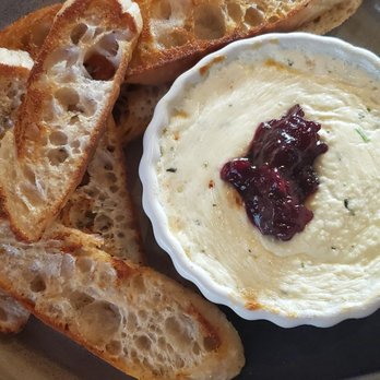 Table 9 - Baked bland ricotta. - New American Near Me - Morgantown, West Virginia