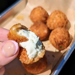 Charleville Brewery & Winery - Fried Goat Cheese Balls with honey