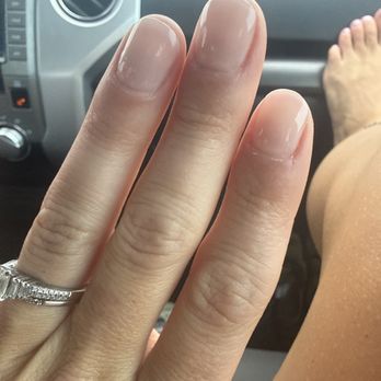 No 5 Nail Spa - Dip manicure. I asked for very natural looking nails. - Nail Salons Near Me - Centennial, Colorado