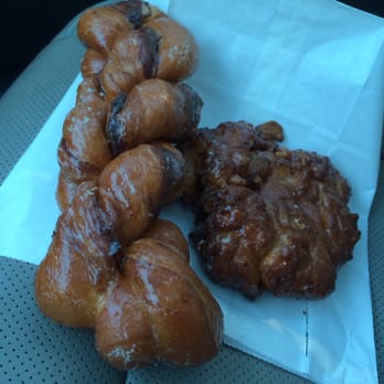 Ronald's Donuts - Tiger tail and apple fritter. - Donuts Near Me - Las Vegas, Nevada