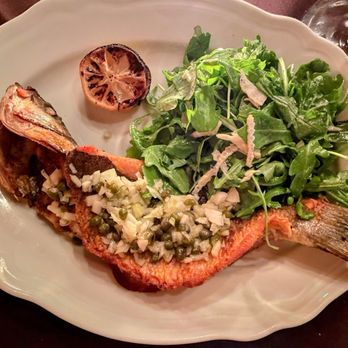Falcone - whole branzino - Italian Near Me - Lincroft, New Jersey