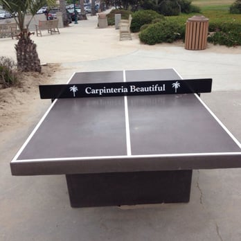 Carpinteria State Beach - Ping Pong Table - Beaches Near Me - Carpinteria, California