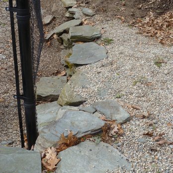 JP Diamond Fence - stone wall damage again - Fences & Gates Near Me - Bridgeport, Connecticut