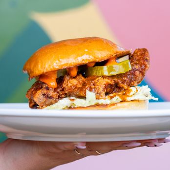 Redbird Scratch Kitchen + Bar - Sam Hughes - Crispy Nashville-Arizona Chicken Sandwich - Cocktail Bars Near Me - Tucson, Arizona