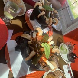 El Volcan Especial Molcajete! It's a meat party! El Volcan Especial Molcajete! It's a meat party!