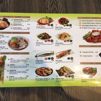 Happy Eats - Menu - Asian Fusion Near Me - Hanford, California Happy Eats - Menu - Asian Fusion Near Me - Hanford, California