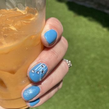 Moon Nails - Nail designs by Ashley - Nail Salons Near Me - Encinitas, California