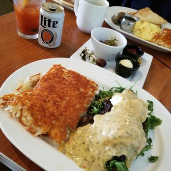 Blue's Egg + Bakery - Huge portions means you never leave hungry! - Breakfast & Brunch Near Me - Milwaukee, Wisconsin