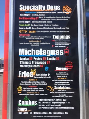 Menu photo 2 Dogs & Aguas San Diego, CA