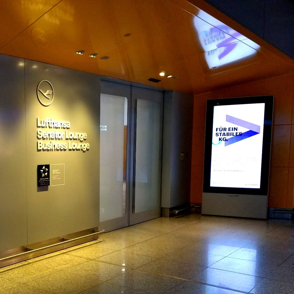 Lufthansa Senator Lounge - Lufthansa Senator/Business Lounge 2-14-18 -- Entrance - Airport Lounges Near Me Lufthansa Senator Lounge - Lufthansa Senator/Business Lounge 2-14-18 -- Entrance - Airport Lounges Near Me