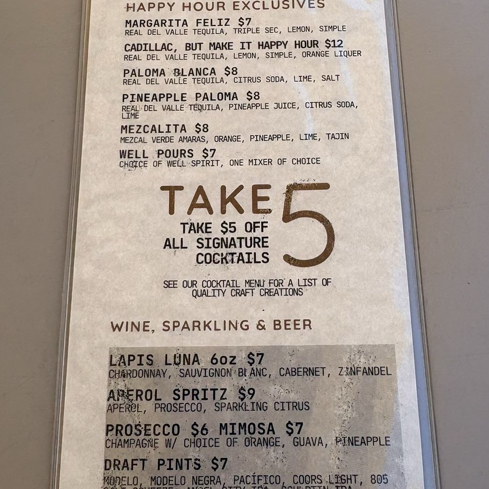 Luna Bistro Cafe - Happy Hour Menu-Sips - New American Near Me - Long Beach, California Luna Bistro Cafe - Happy Hour Menu-Sips - New American Near Me - Long Beach, California