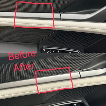 Encore Trim - Before and after interior door trim repairs - Auto Customization Near Me - San Antonio, Texas