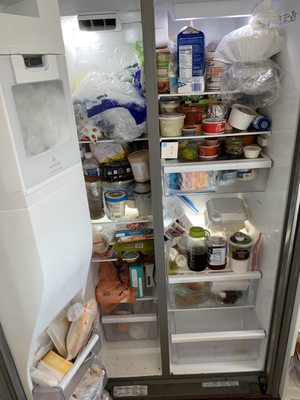 Fridge Clean in Move-Out apartment. - This is a heavy-soil clean. Abandoned fridge in move-out clean. Fridge Clean in Move-Out apartment. - This is a heavy-soil clean. Abandoned fridge in move-out clean.