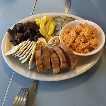 High Hat Cafe - Pimento cheese plate - Southern Near Me - New Orleans, Louisiana