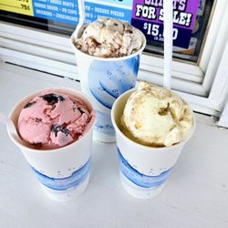Dairy Barn - Black Cherry, Mackinac Island Fudge, Lemon Cheesecake Bar
