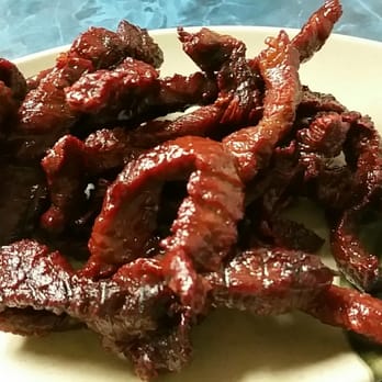 White Pearl Restaurant - Small plate of beef jerky $9.50 - Chinese Near Me - Elgin, Illinois White Pearl Restaurant - Small plate of beef jerky $9.50 - Chinese Near Me - Elgin, Illinois