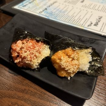 Ohayo Sushi - Spicy salmon hand roll Spicy tuna hand roll - Sushi Bars Near Me - Webster, Texas Ohayo Sushi - Spicy salmon hand roll Spicy tuna hand roll - Sushi Bars Near Me - Webster, Texas