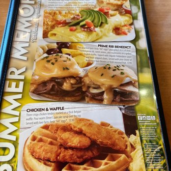Elmer's Restaurant - The cover of an amazing meal selection - Breakfast & Brunch Near Me - Grants Pass, Oregon Elmer's Restaurant - The cover of an amazing meal selection - Breakfast & Brunch Near Me - Grants Pass, Oregon