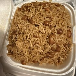 Beignets Caribbean Cafe - Rice & peas