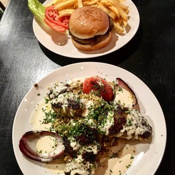 OR by Falafel Bar - Lamb kafta with majadra - Mediterranean Near Me - Buffalo, New York OR by Falafel Bar - Lamb kafta with majadra - Mediterranean Near Me - Buffalo, New York