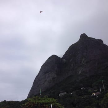 Praia de São Conrado - View of the surrounding mountains from the beach - Beaches Near Me - Rio de Janeiro, RJ