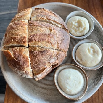Arnette's Chop Shop - Bread with honey, bacon, and ricotta butters - Steakhouses Near Me - Brookhaven, Georgia