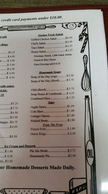 Menu photo 2 Elke's Diner Vienna, WV Menu photo 2 Elke's Diner Vienna, WV