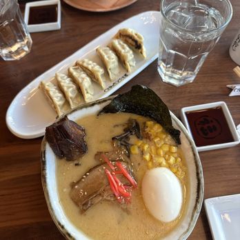 Marufuku Ramen - Hakata Tonkotsu DX and Gyoza 7pc - Ramen Near Me - Austin, Texas Marufuku Ramen - Hakata Tonkotsu DX and Gyoza 7pc - Ramen Near Me - Austin, Texas