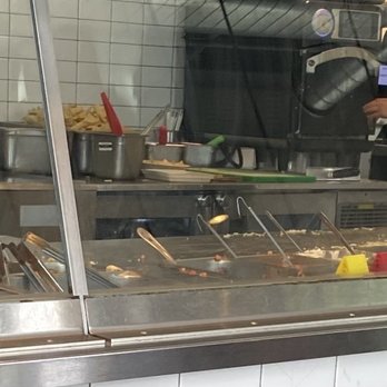 Chipotle Mexican Grill - Dirty serving line. - Mexican Near Me - Canton, Connecticut Chipotle Mexican Grill - Dirty serving line. - Mexican Near Me - Canton, Connecticut