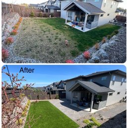 Before and after Simple Lawns came Before and after Simple Lawns came