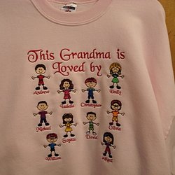 Sew Personal Embroidery - One of my best selling Grandma Sweatshirts