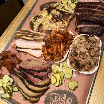 The Smoke Pit - 7 Meat Feast* - Southern Near Me - Charlotte, North Carolina The Smoke Pit - 7 Meat Feast* - Southern Near Me - Charlotte, North Carolina