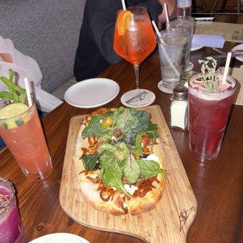 Monarch Ocean Pub - mushroom flatbread - Gastropubs Near Me - Del Mar, California