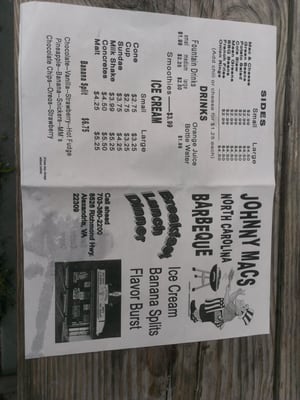 Menu photo 6 Johnny Mac's Rib Shack Alexandria, VA