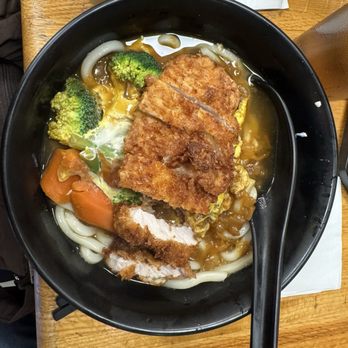 Tampopo - Pork Cutlet Curry Udon. - Japanese Curry Near Me - Cambridge, Massachusetts