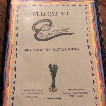 Green Onion - Desserts Near Me - Moreno Valley, California Green Onion - Desserts Near Me - Moreno Valley, California