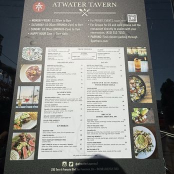 ATwater Tavern - Seafood Near Me - San Francisco, California