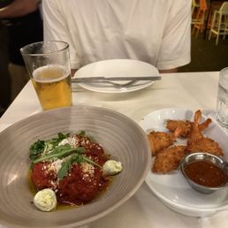Meatballs and coconut shrimp happy hour Meatballs and coconut shrimp happy hour