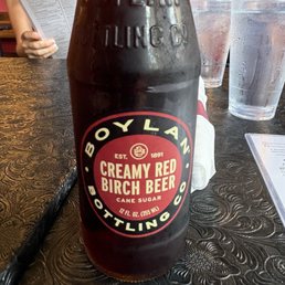 They did have an interesting selection of craft sodas