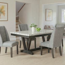 American Freight Furniture & Mattress - Everdeen Dining Table