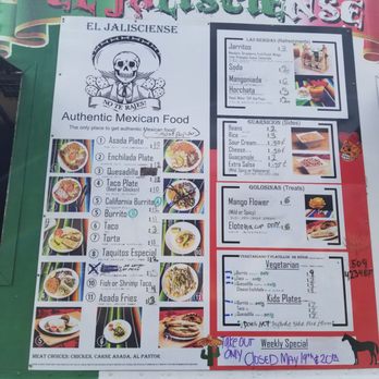 El Jalisciense - Menu - Food Trucks Near Me - Kapolei, Hawaii El Jalisciense - Menu - Food Trucks Near Me - Kapolei, Hawaii