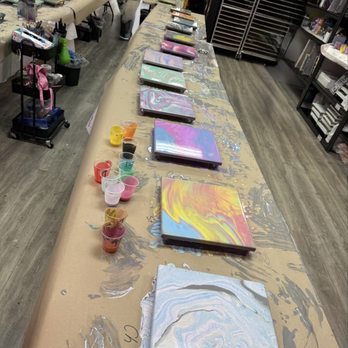 Hawaii Fluid Art - Art Classes Near Me - Johns Creek, Georgia