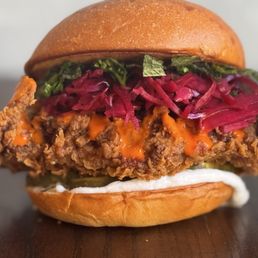 Piri Piri Fried Chicken Sandwich