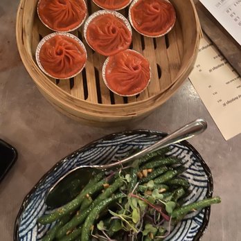 Dumpling Time - Pork Xiao Long Bao and Garlicky Green Beans - Dim Sum Near Me - San Francisco, California