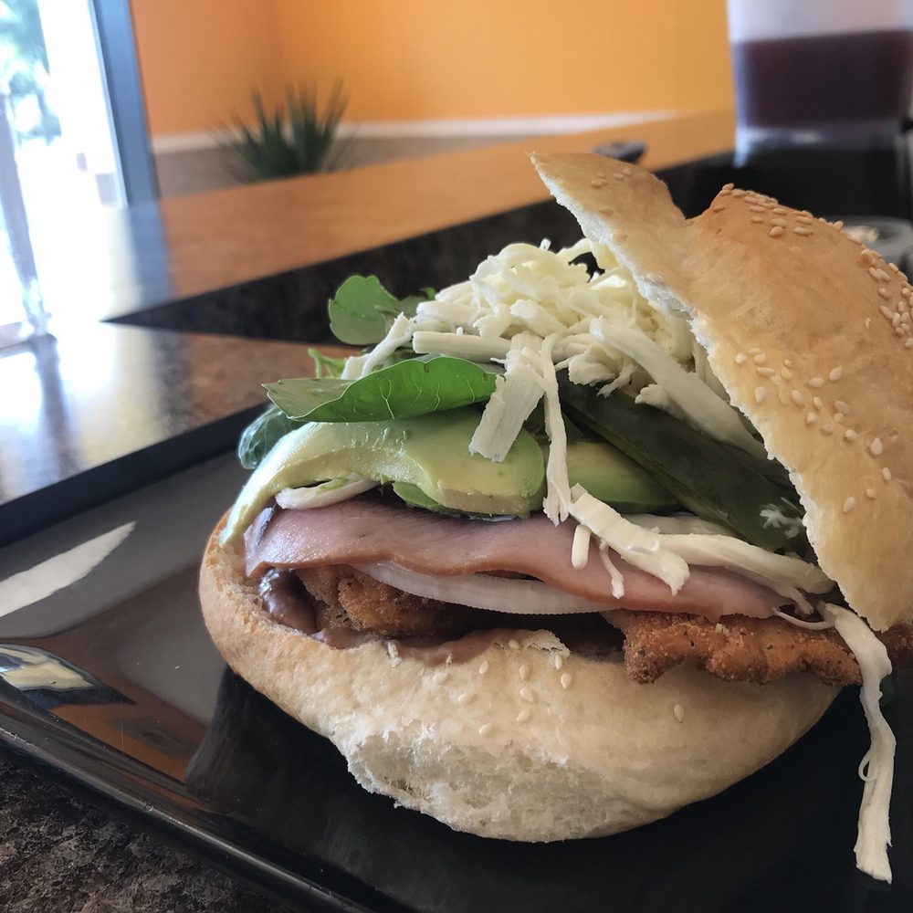 Do2 Sabores - Chicken Chemita Sandwich. Amazing flavor! Super hearty. - Mexican Near Me - Columbus, Ohio Do2 Sabores - Chicken Chemita Sandwich. Amazing flavor! Super hearty. - Mexican Near Me - Columbus, Ohio