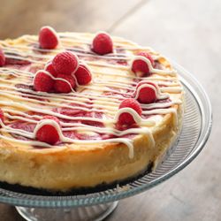 The Copper Kettle Bakery - Raspberry chocolate cheesecake