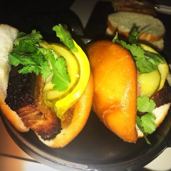 Uproot - Fried pork buns - New American Near Me - Warren, New Jersey Uproot - Fried pork buns - New American Near Me - Warren, New Jersey