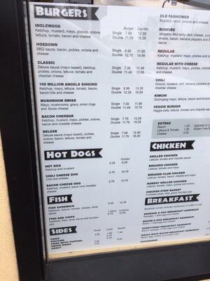 Menu photo 2 Inglewood Drive In Calgary, AB Menu photo 2 Inglewood Drive In Calgary, AB