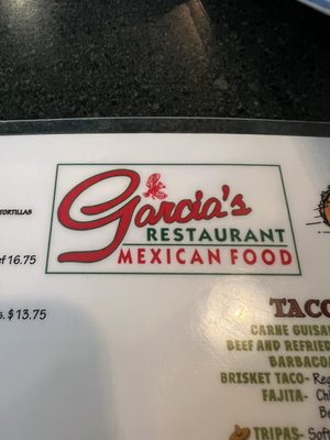 Menu photo 3 Garcia's Mexican Restaurant Schertz, TX Menu photo 3 Garcia's Mexican Restaurant Schertz, TX